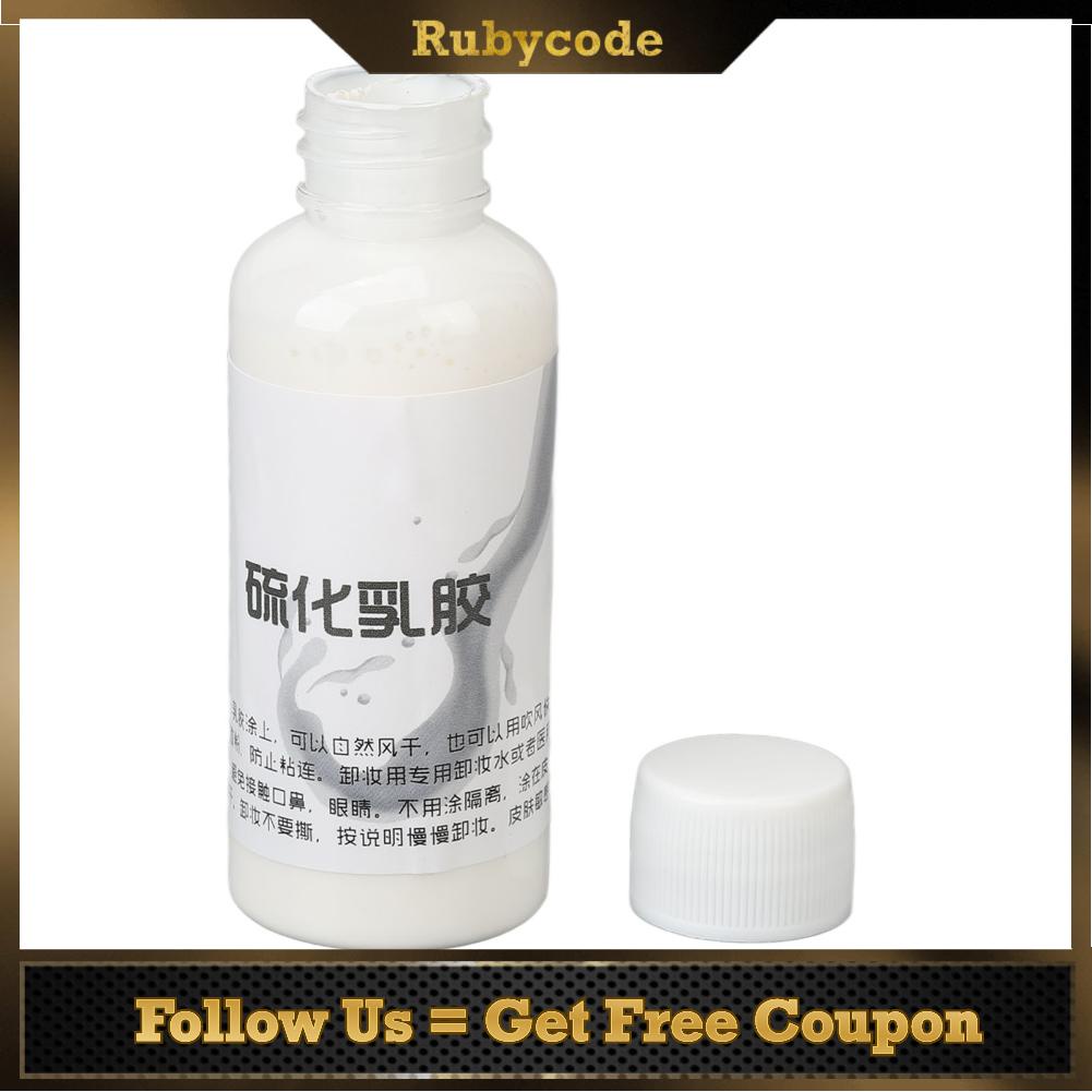 Rubycode Makeup Liquid Latex Wounds 50ml Halloween Fake Scars Easy