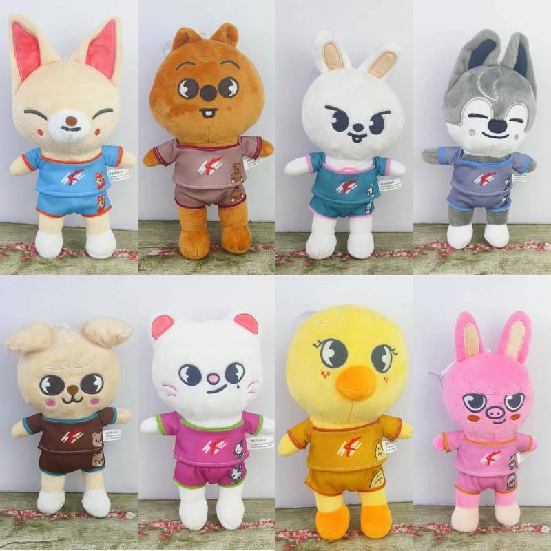 Comic Stray Kids SKZOO Cartoon Plush Dolls Gift For Girls Home Decor ...