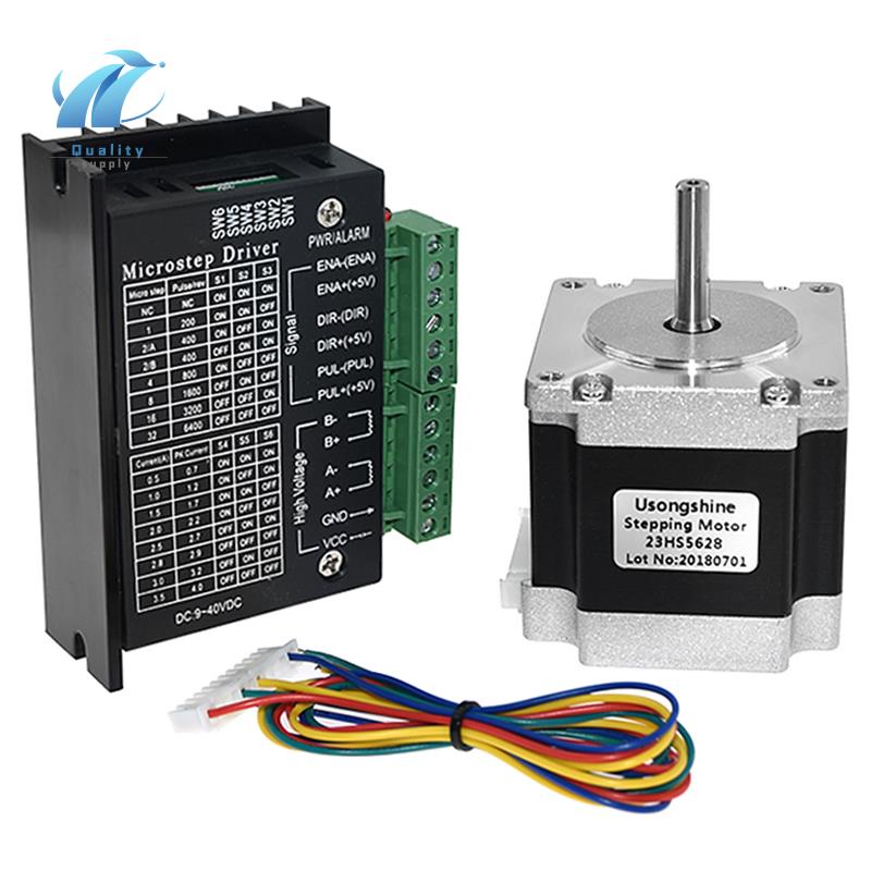 Superb Nema 23 23HS5628 Stepper Motor 57 Motor 2.8A With TB6600 Stepper ...
