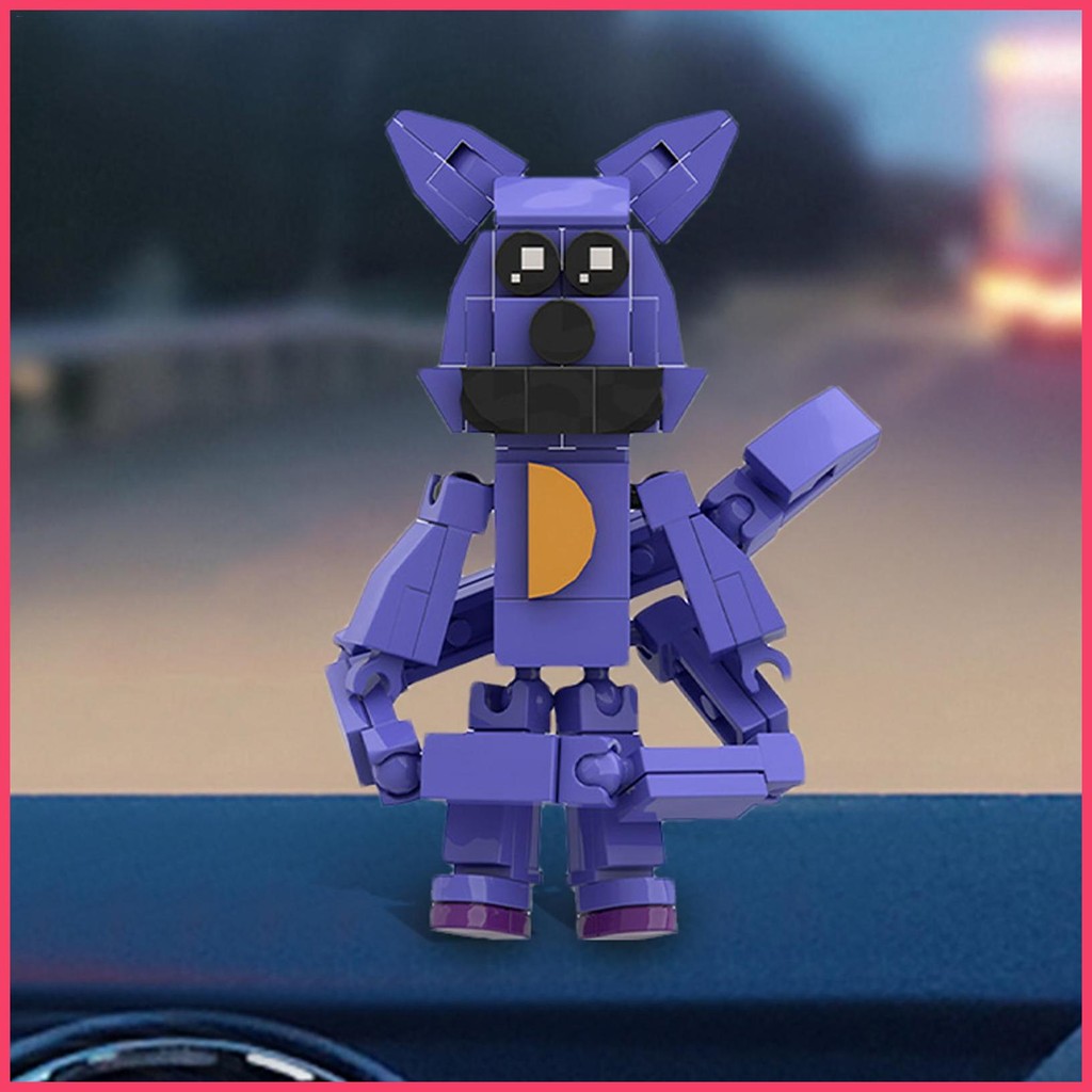 Playtime Smiling Critters Building Blocks Animal Cartoon Figurines ...