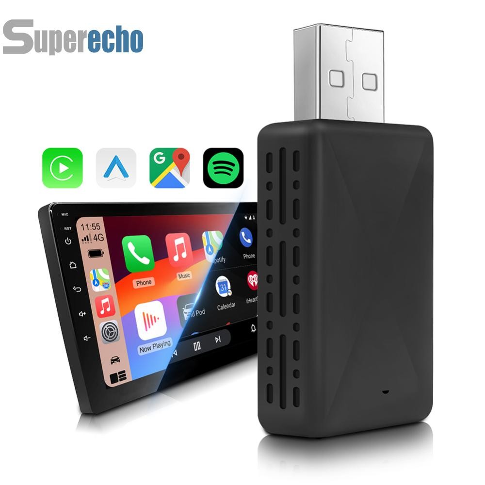 2025 CarPlay AI Box Android Auto 2 in 1 Wired to Wireless Carplay ...