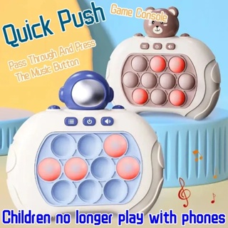 Light Up Pop It Pro: Fast Push Puzzle Game Console For Kids - Fun