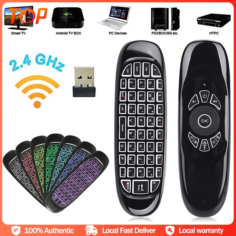 Original Wireless Air Mouse With Keyboard Gyroscope Remote Fly Air