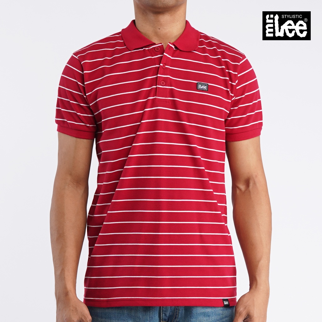 Stylistic Mr. Lee Men's Basic Striped Polo shirt for Men Trendy Fashion ...