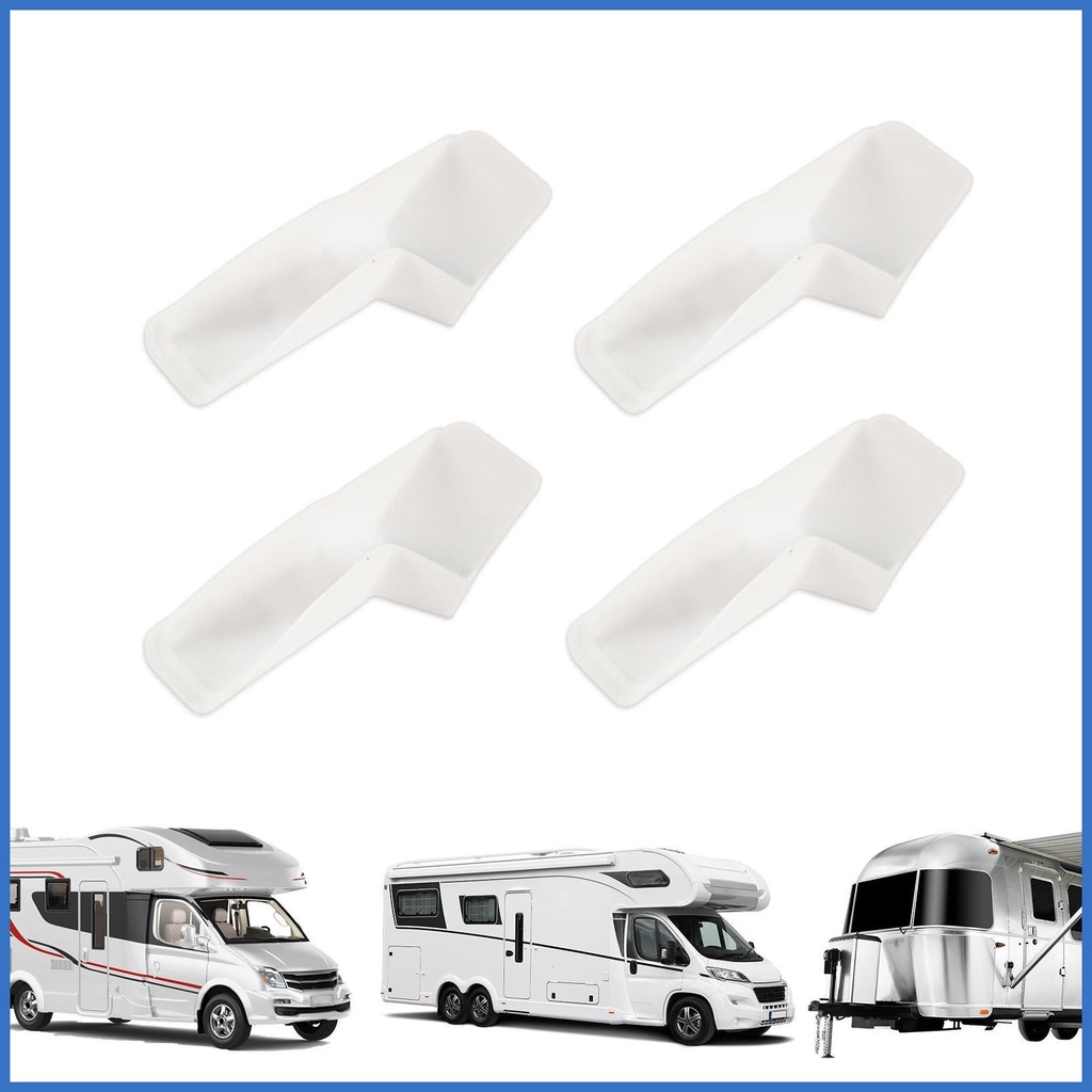 RV Rain Gutter Extensions 4pcs Mini Gutters For Gazebo RV Roof Drip