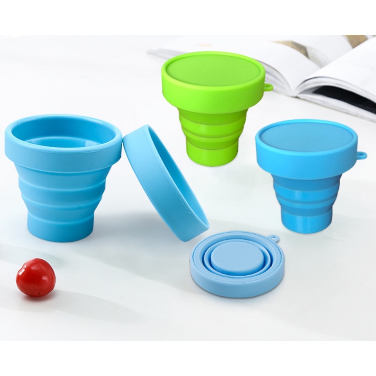 170ML Outdoor Portable Collapsible Retractable Cup Silicone Cup ECO ...