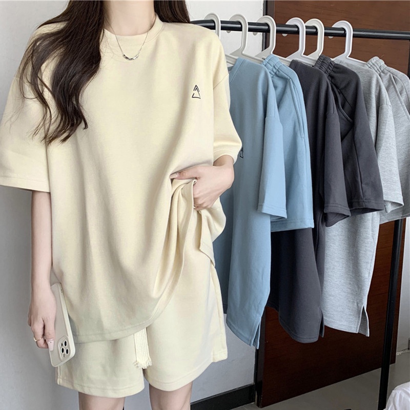 Korean Coordinates for Women Casual Terno Women Tops + Shorts Women