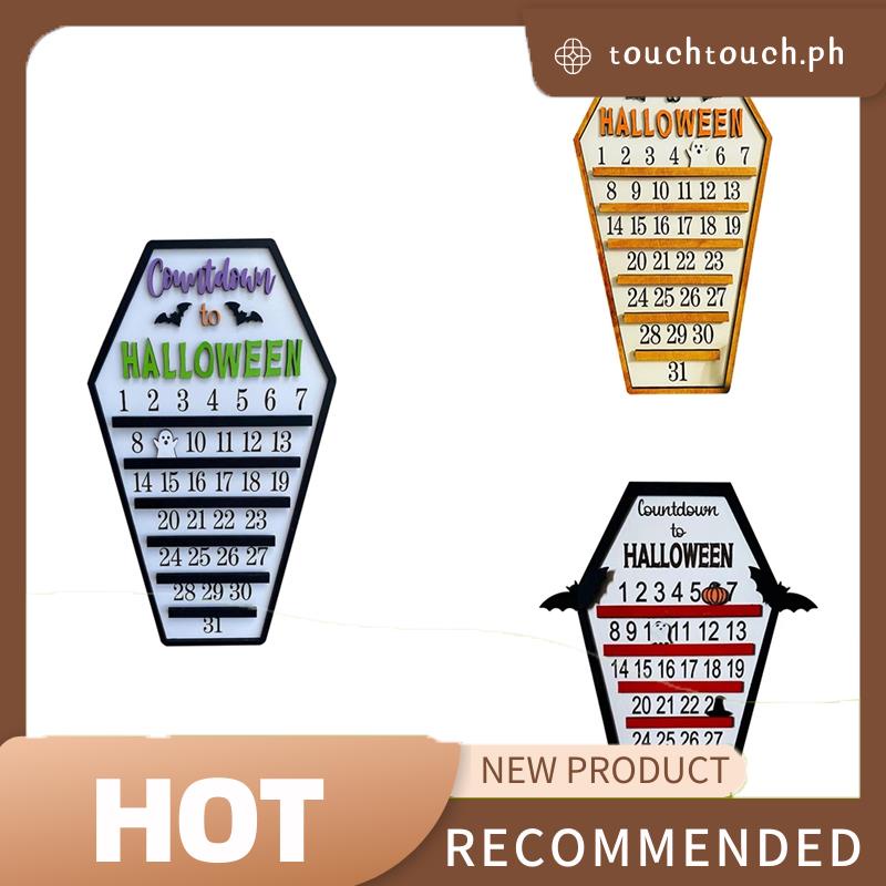 Halloween Advent Calendar, 31 Days Happy Halloween Coffin Calendar
