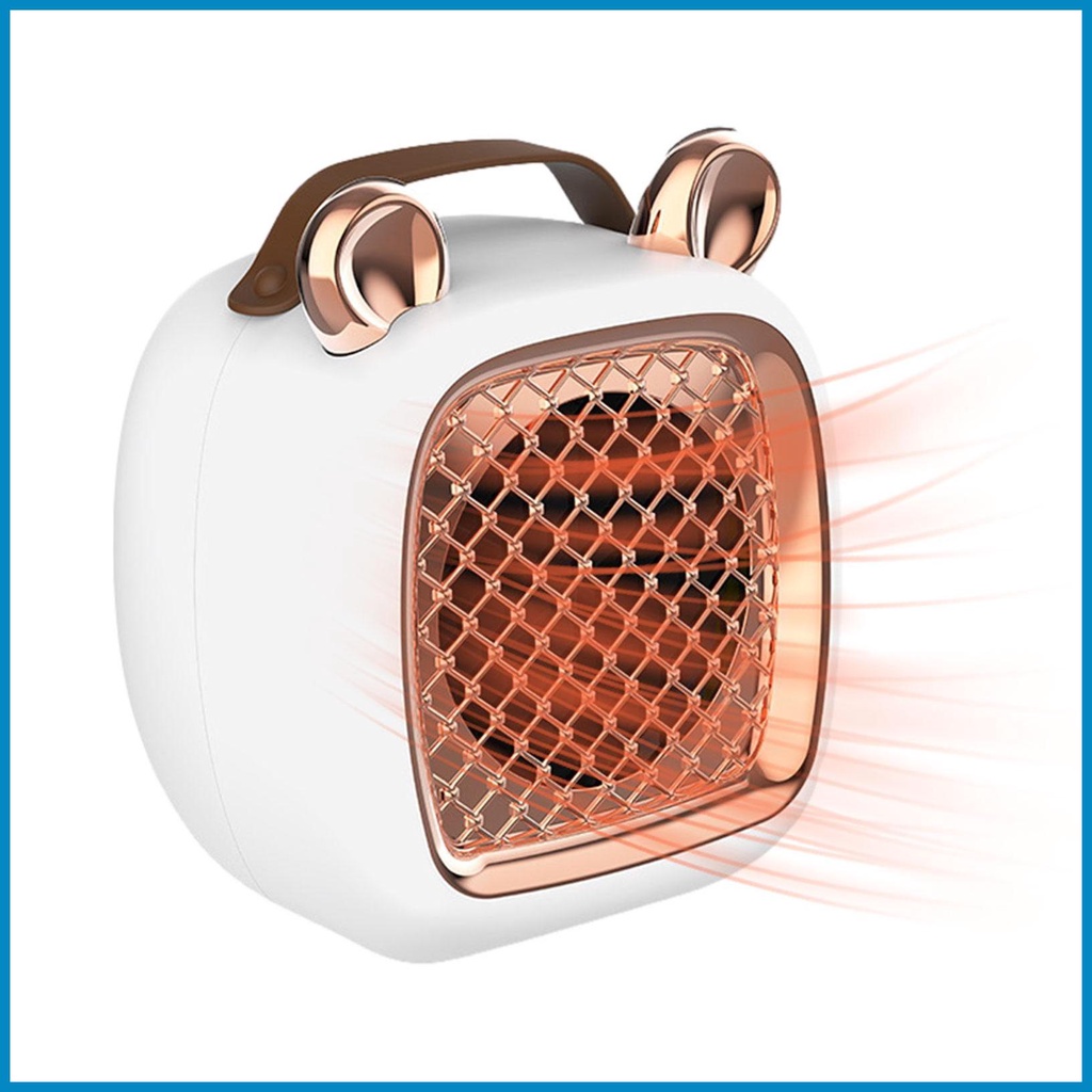 Indoor Personal Heater 500W Creative Mini Heater Fan Electric Indoor