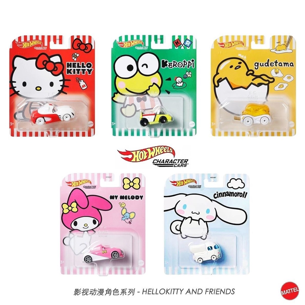 Hot WHEEL car Sanrio Sanrio Classic Character Theme Series Model car ...