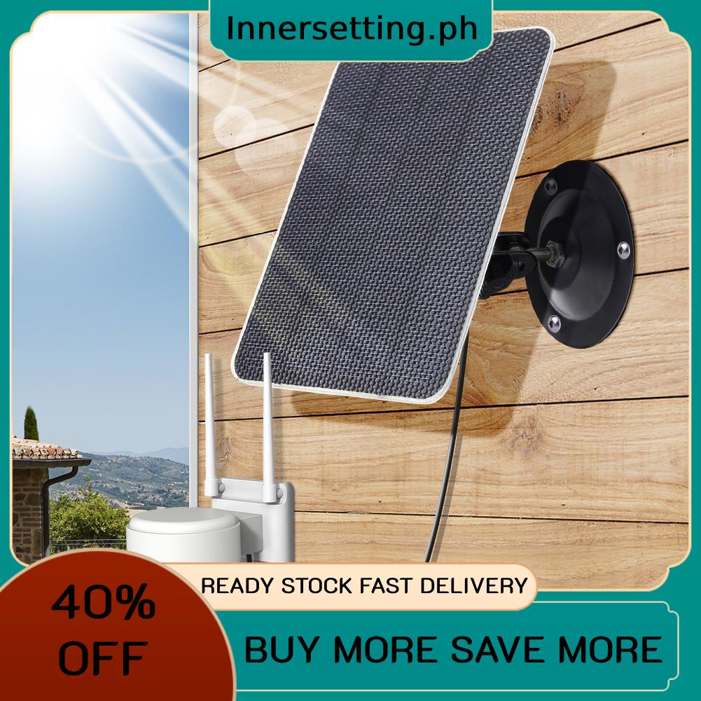 3W 5V IP Security Camera Charger 360 Adjustable Bracket Monocrystalline