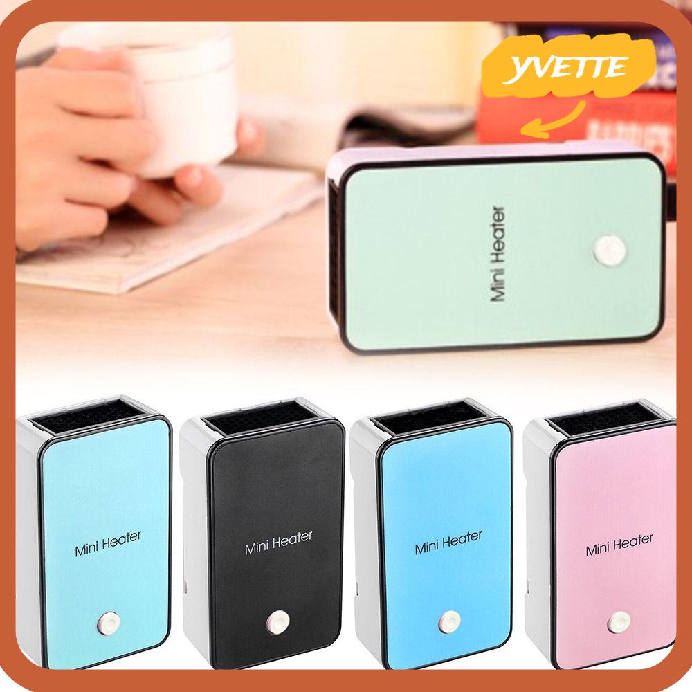 YVE Electric Heater Fan Rechargeable Winter Warm Home Office Table Top