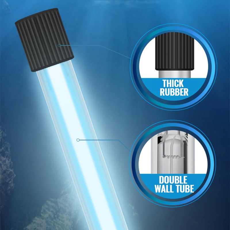 Aquarium Submersible UV light Pond fish tank water Algae Clean