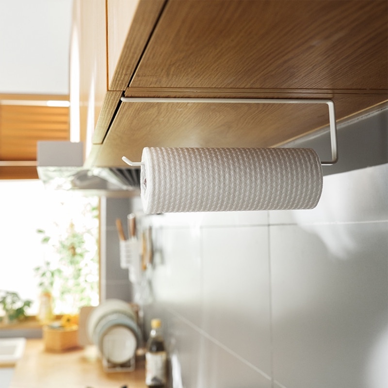 Shopware Paper Roll Holder Towel Rack Toilet Bathroom Rack Hanging ...