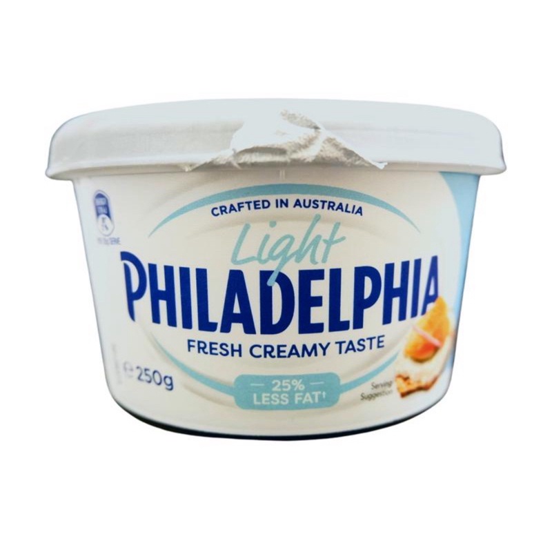 New packaging Philadelphia Light Cream Cheese 250g Shopee Philippines