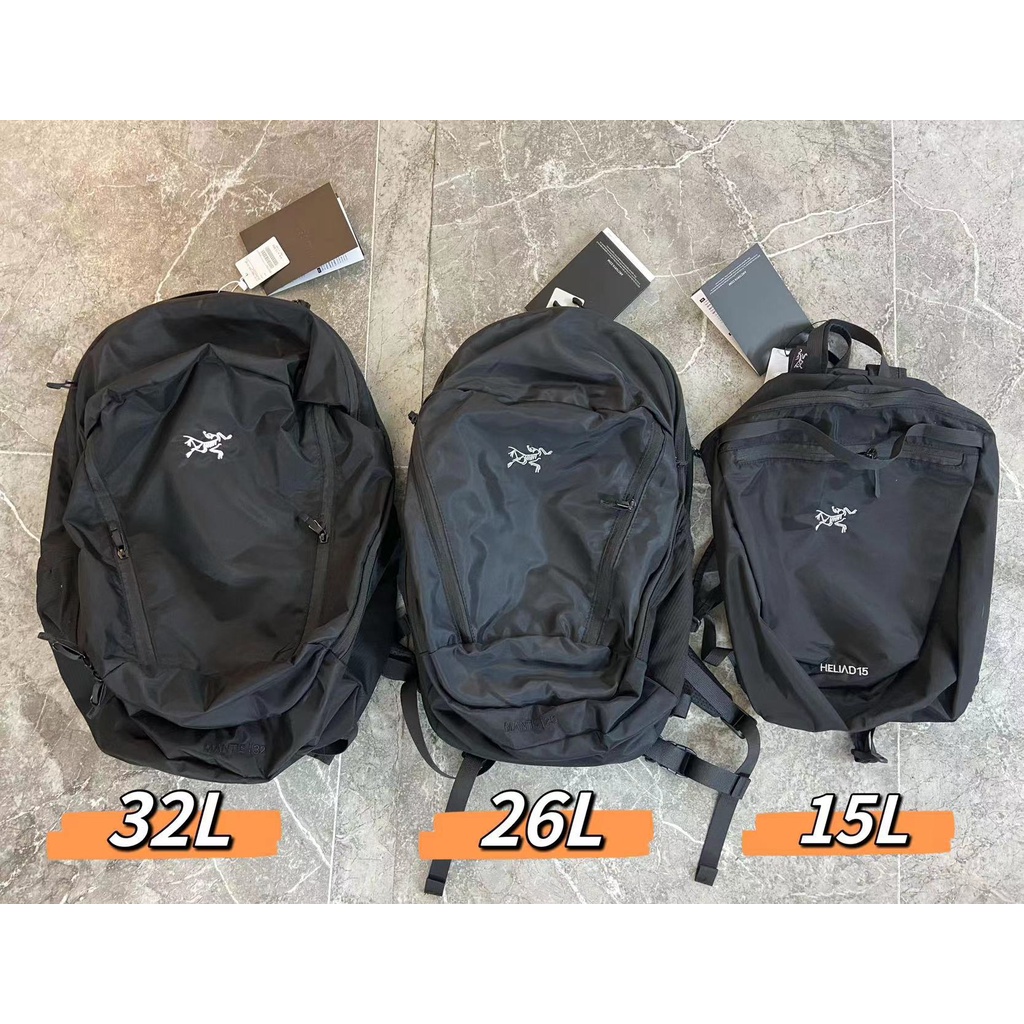 Arcteryx Backpack HELIAD 15L 26L 32L Mountaineering Bag Waterproof and
