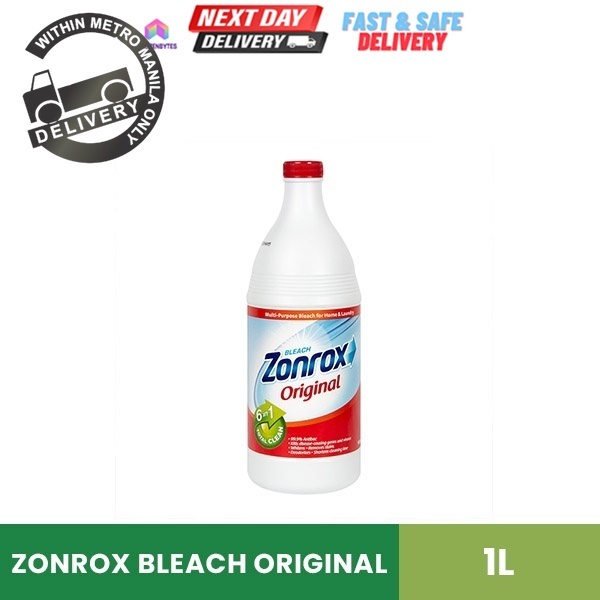 Zonrox Bleach Original 1l | Shopee Philippines