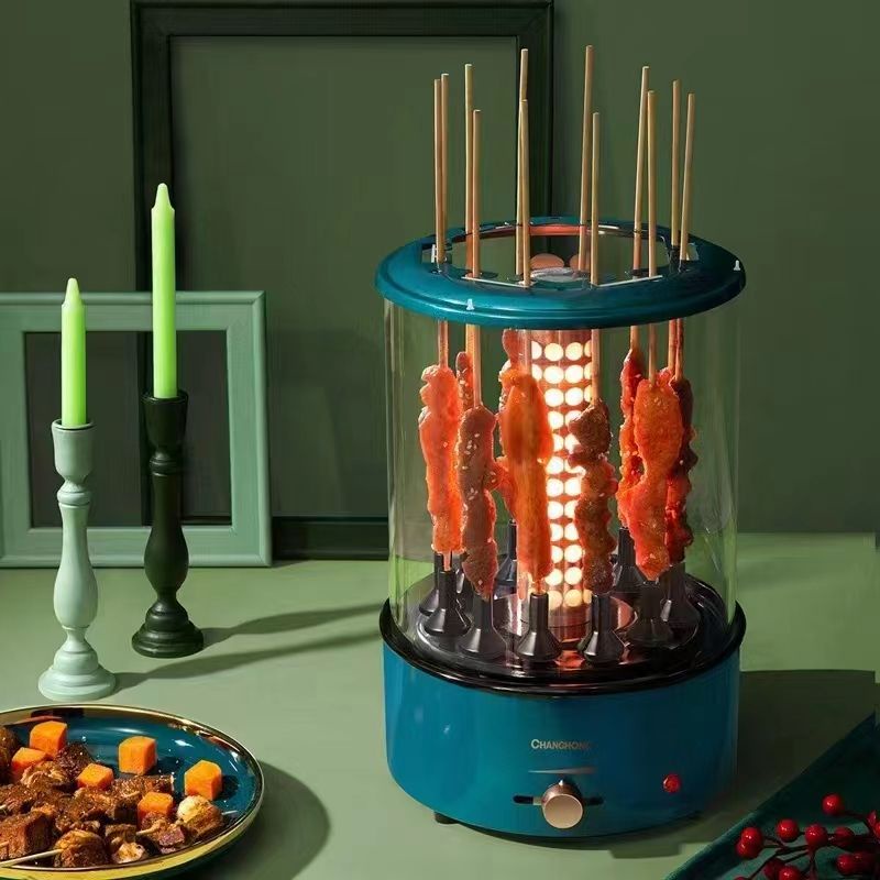 LGAO Indoor Smokeless Barbecue BBQ Grill turkey style electric BBQ oven ...