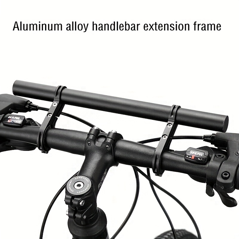 MTB Bike Handlebar Extension Accessories 20cm Mount Bicycle Handle Bar ...