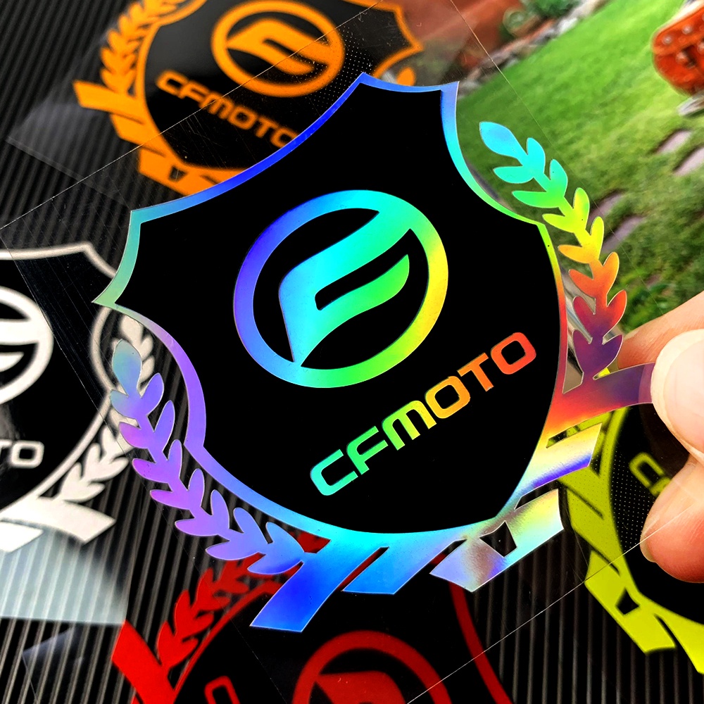 Motorcycle CFMOTO Reflective Sticker Badge Club Decal Fuel Tank Side ...