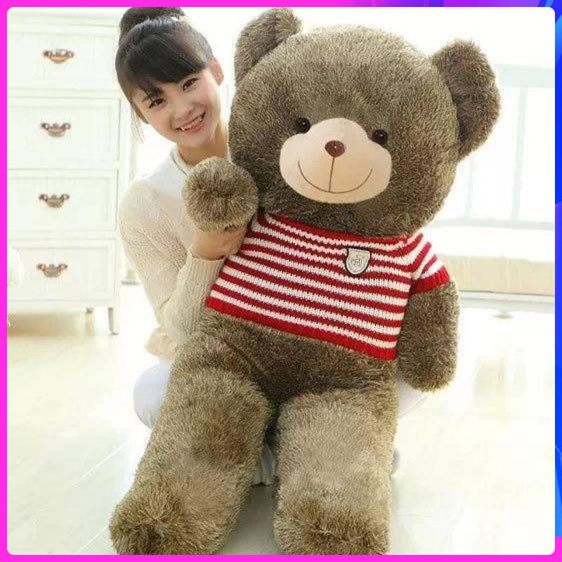 Ready Stock 160cm 180cm Human Size Teddy Bear Big Teddy Bear Stop