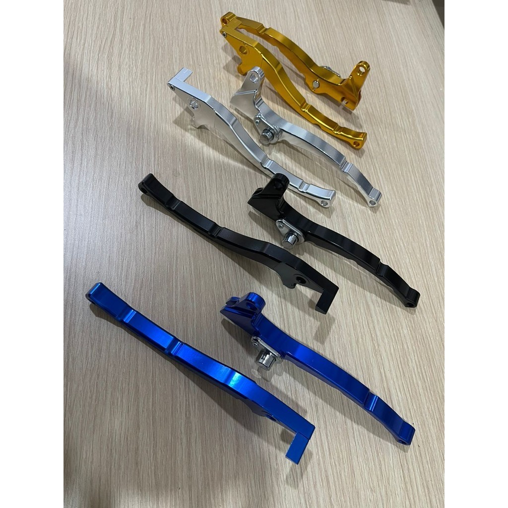 NEW CNC Forged Brake & Clutch Lever Set For KTM 65SX/85SX (2014-2025) - Blue, Adjustable