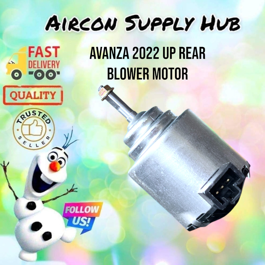 Toyota Avanza 2021-2024 REAR Blower Motor Car Aircon parts ASH | Shopee ...