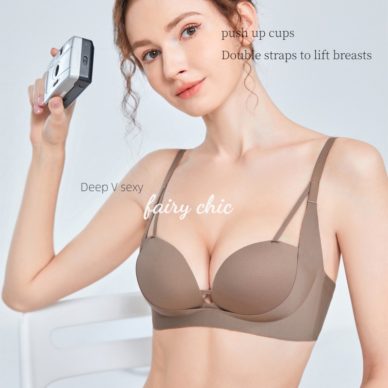 Seamless Push Up Bra Sexy Palm Support Cup Bra Special Underwear For Small Breasts Pull Up Bra 5490