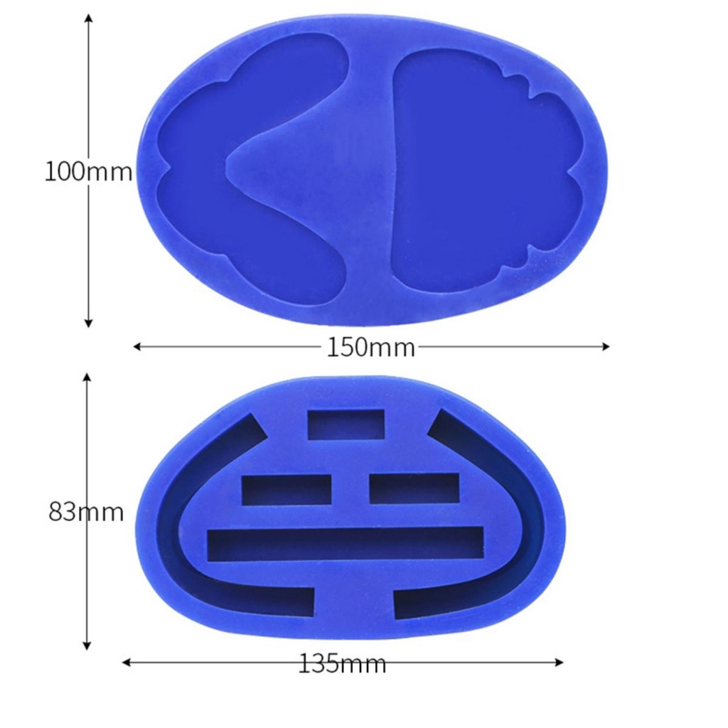 Dental Silicone Rubber Individual Tray Wax Rim Implant Molding Mould