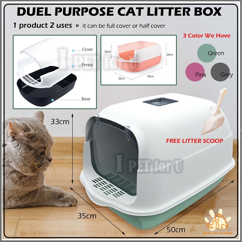 cat litter box large Closed litter box Splash and odor resistant