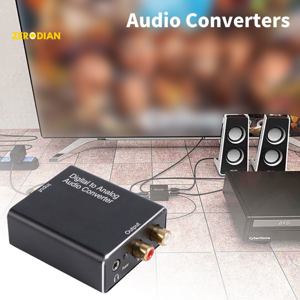 Zero SPDIF35 Digital Converter Noise Reduction Plug And Play Digital