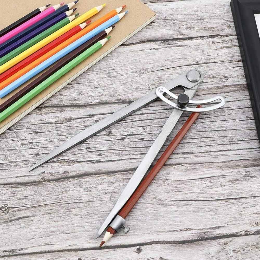 Divider Caliper Wing Compass Metal Marking Circles Machinist Wood