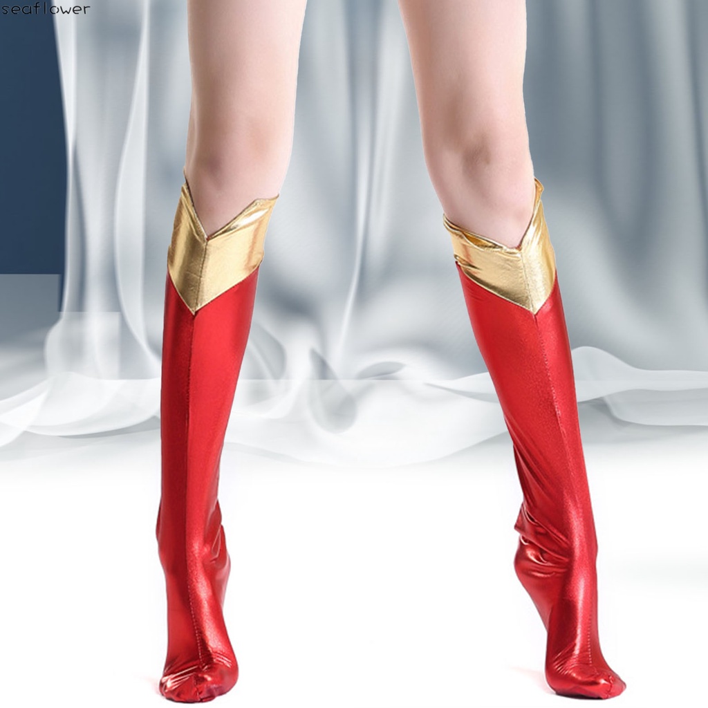 Adult Men Boots Halloween Costumes Accessory Custom Made Cosplay Shoes