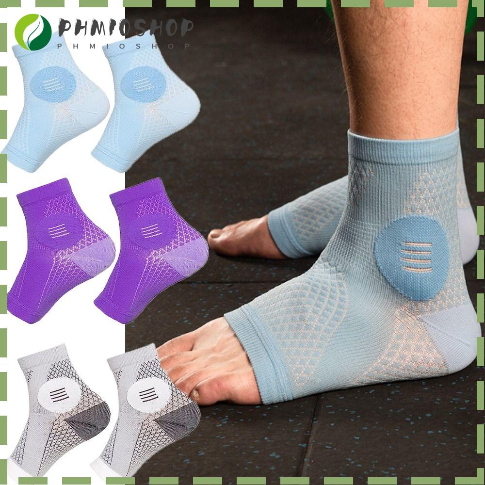 MIOSHOP Neuropathy Socks, Nylon Purple Color Soothe Relief Compression ...