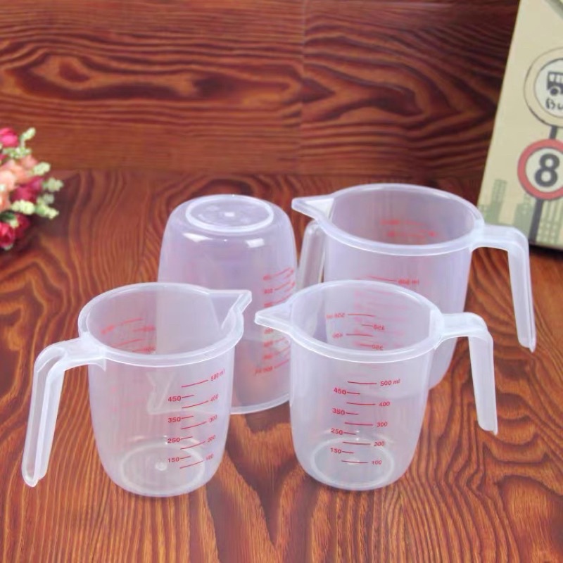 Liquid Measure Jug Cup Container with Transparent Beaker and Thick Food ...