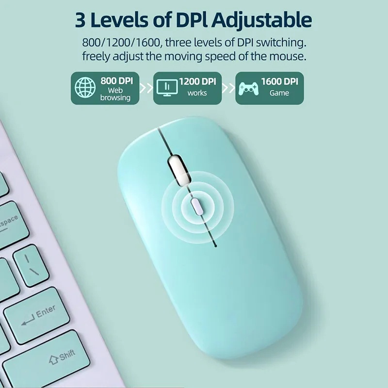 Bluetooth Mouse For Android Windows Tablet Laptop Notebook PC Tablet ...