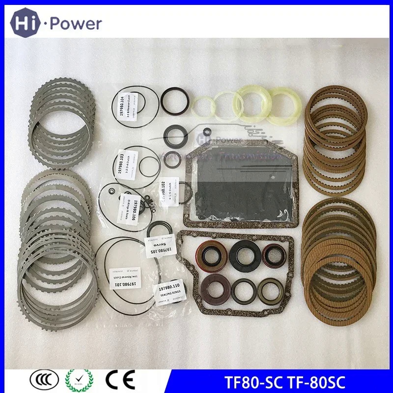TF81SC TF81SC TF81 Transmission Master Rebuild Kit Friction Steel Plate For for Regal S80/XC90