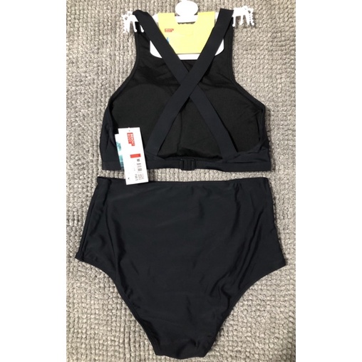 Brand New Auth Bench Two Piece Swimsuit / Forever 21 Contrast V-Neck ...