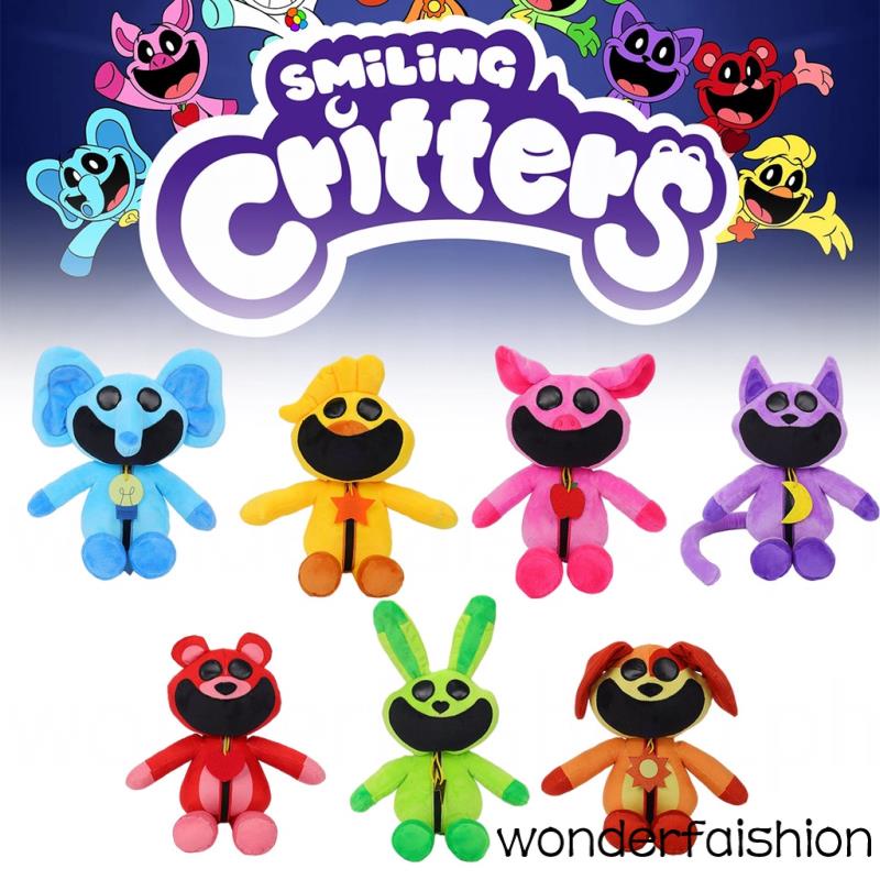 30cm Smiling Critters Plush Toy Smiling Critters Cat Nap Catnat Accion 