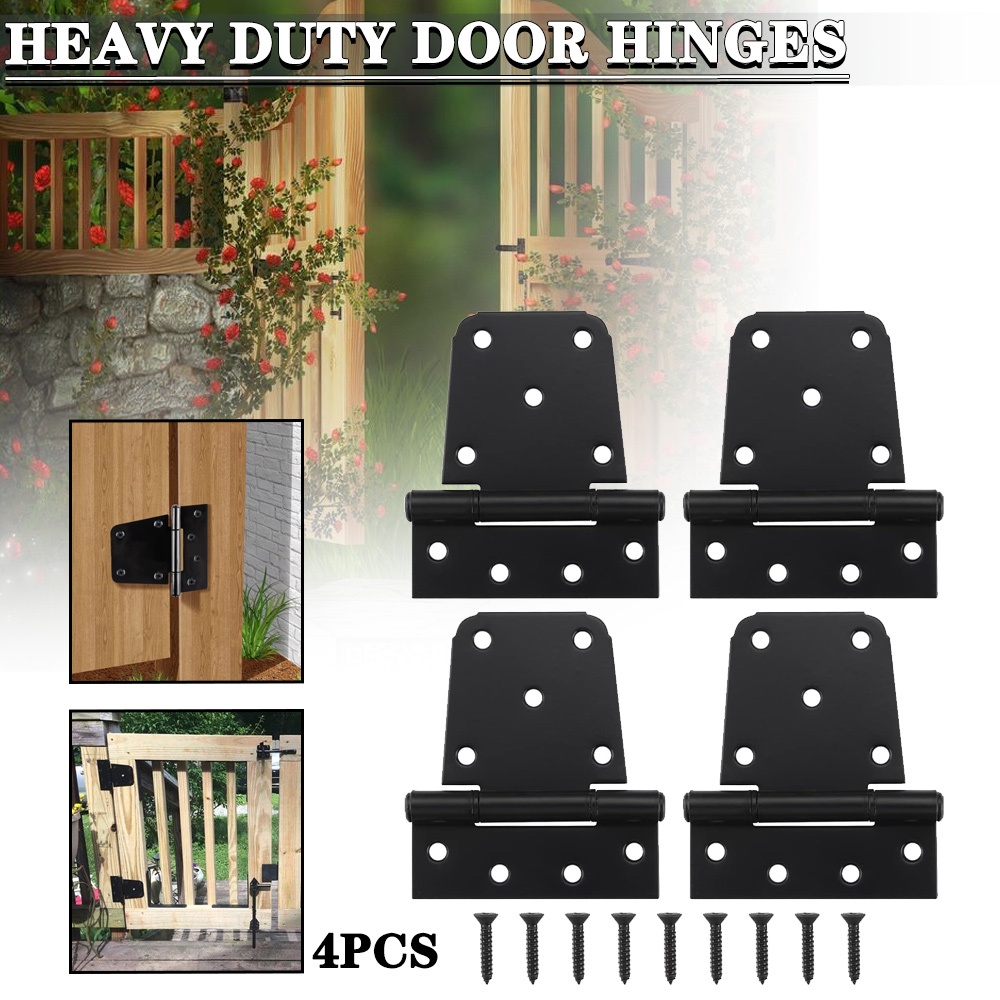 Heavy Duty Hinge Gate Strap Hinge Door Barn Gates Hinges Self Closing Gate Hinge Shopee