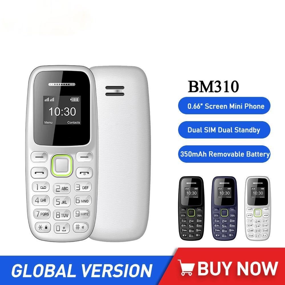BM310 Mini keypad Mobile Phone Original With Bluetooth Dual Sim Basic feature keypad Cellphone