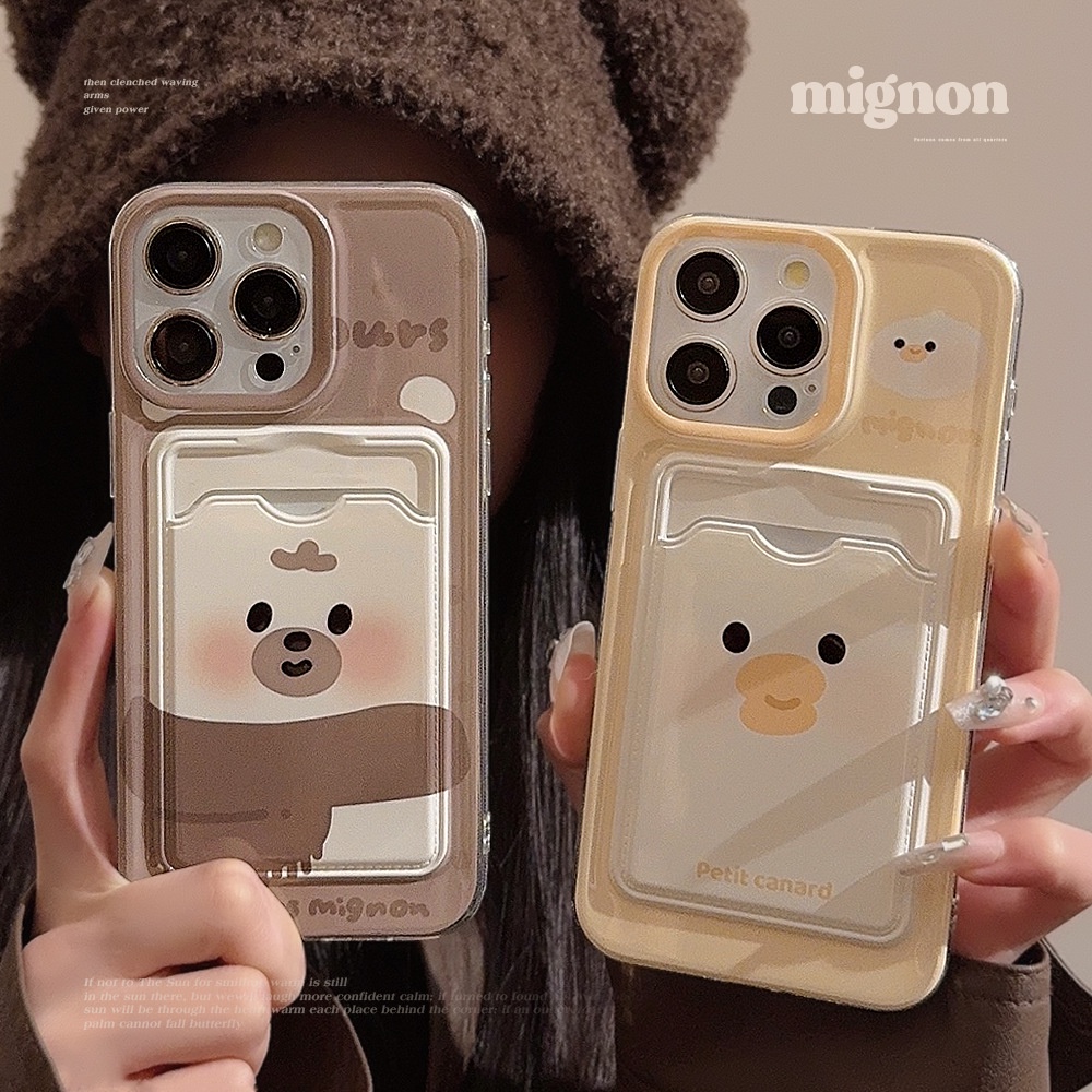 Iphone 13 14 15 12 11 Pro Max X Xr Xs Max 7 8 plus Phone Case Cute Card ...