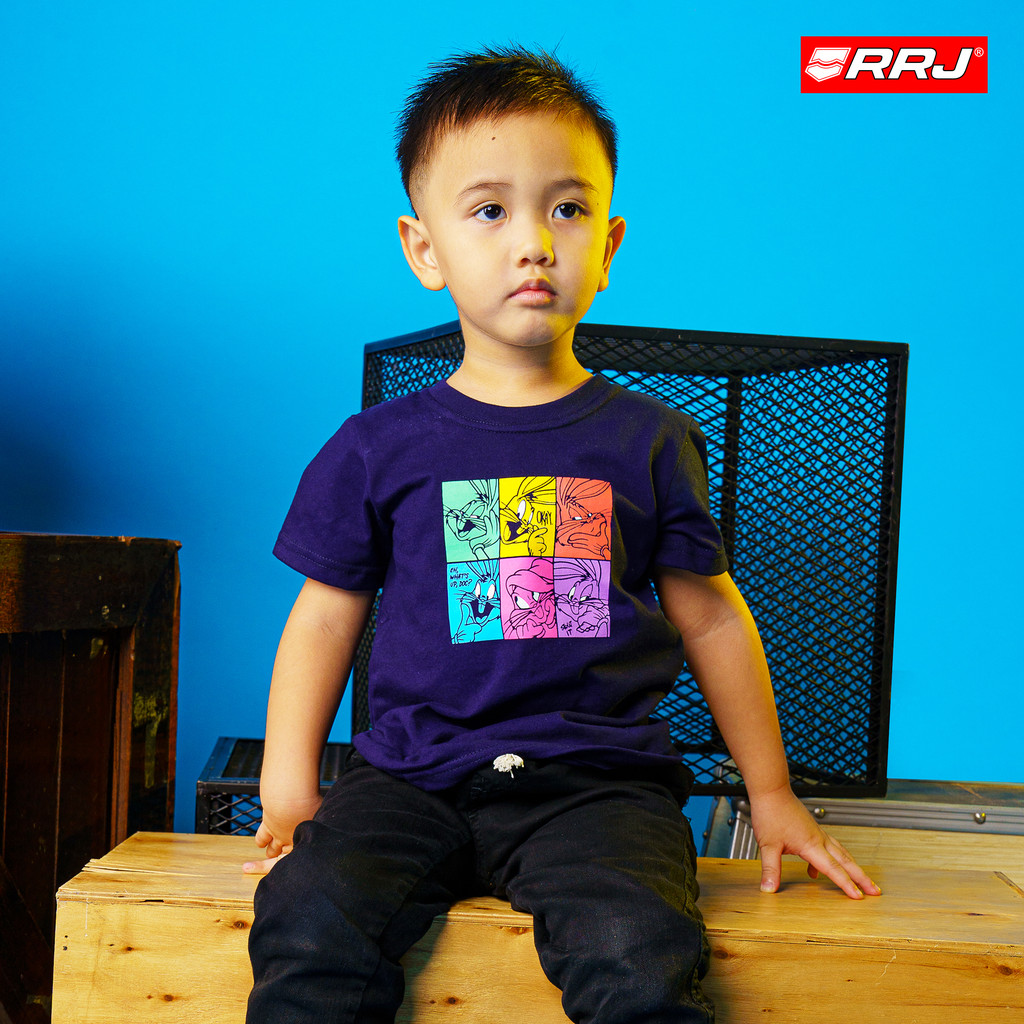 RRJ x Looney Tunes Children's Basic Tees Regular Fitting for Toddler ...