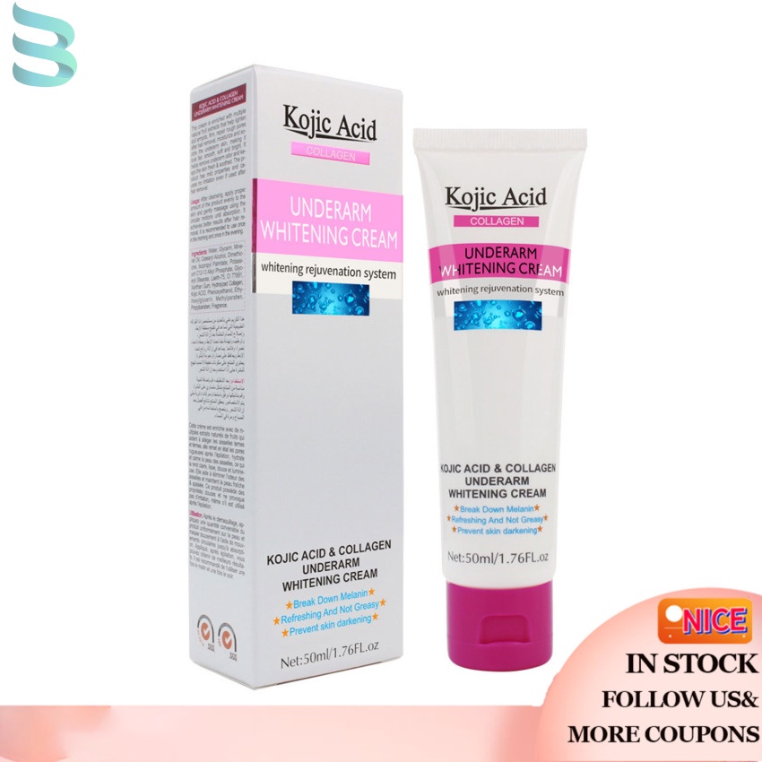Kojic Acid Collagen Body Creams Armpit Whitening Cream Between Legs