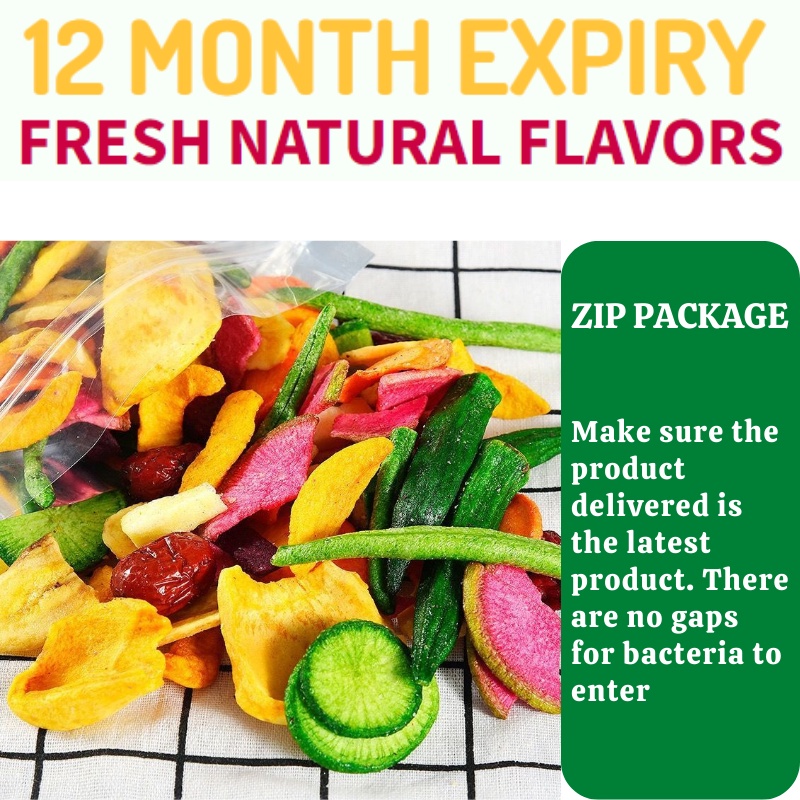 HomeFarm Dried Fruits And Vegetables Kinds Dried Veggie Crisps Mixed 11