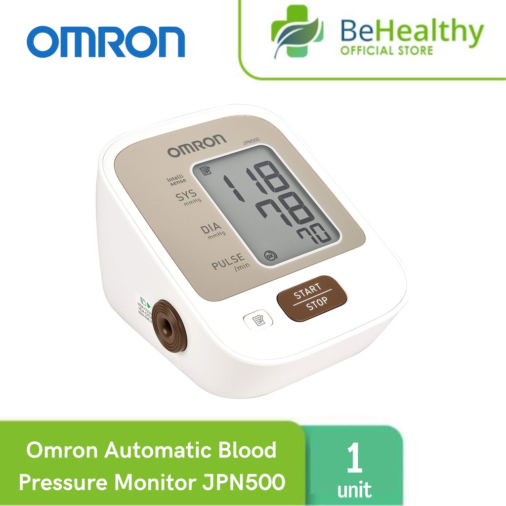 Omron Automatic Blood Pressure Monitor (JPN500) Shopee Philippines