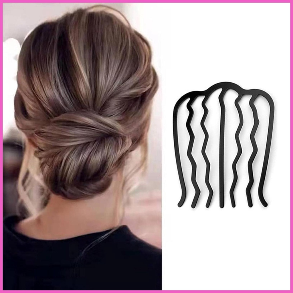 Hair Comb Clips For Styling U Shaped Thick Hair Hair Side Comb French ...