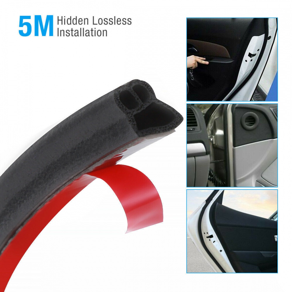 Tool L Shape Car Door Hood Trunk Trim Moulding Rubber Universal 5M EPDM Strip Shopee Philippines