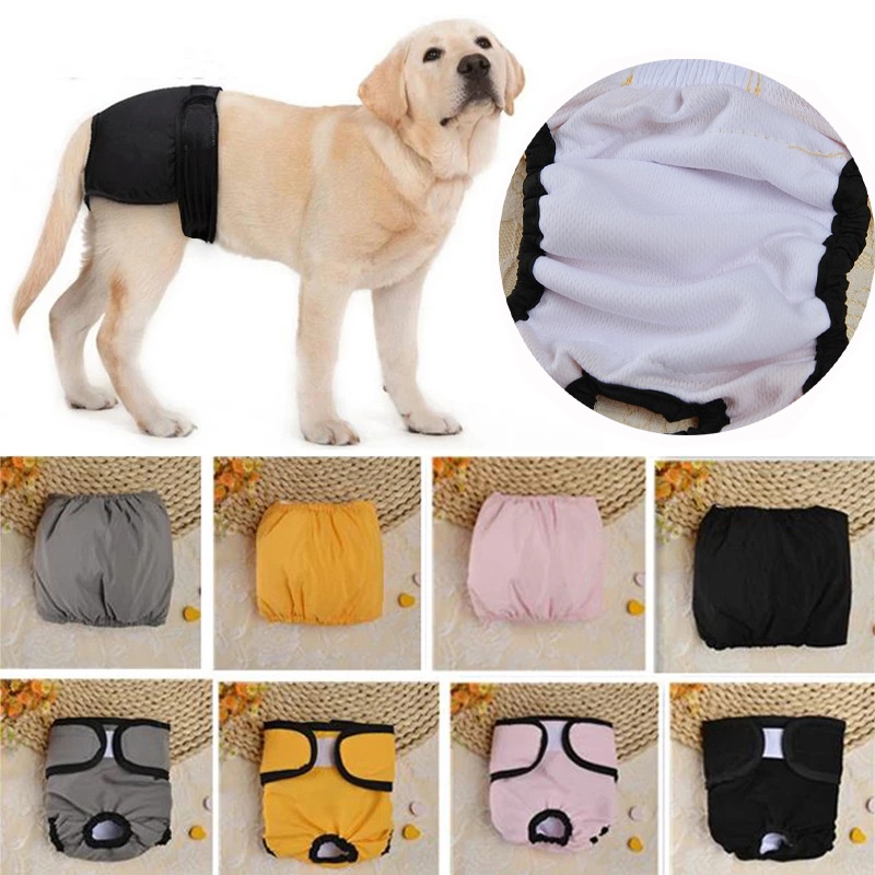 Dog Diaper Washable Physiological Pants and Pet pad Male Dog Panties ...