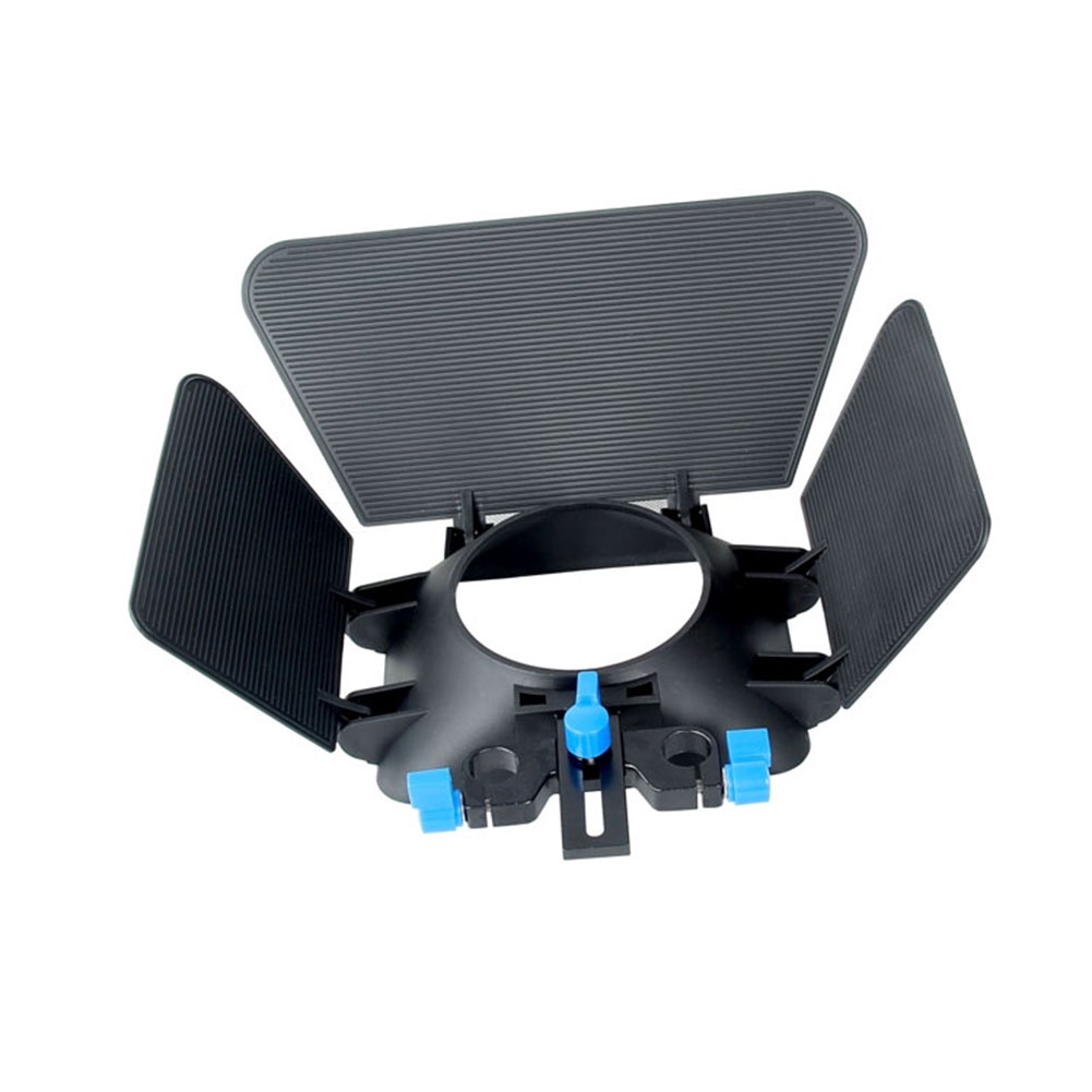 M1 Matte Box Camera Shade for 15mm Rail Rod Follow Focus Rig Cage ...